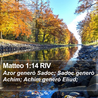 Matteo 1:14 RIV Bible Verse Image