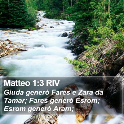 Matteo 1:3 RIV Bible Verse Image