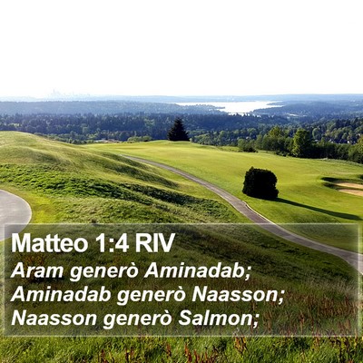 Matteo 1:4 RIV Bible Verse Image