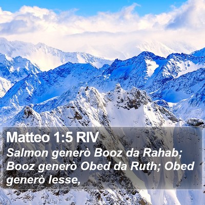 Matteo 1:5 RIV Bible Verse Image