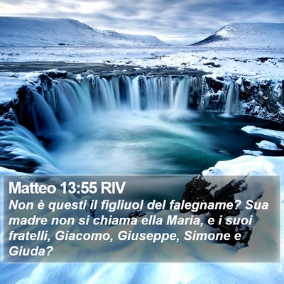 Matteo 13:55 RIV Bible Verse Image