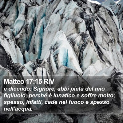 Matteo 17:15 RIV Bible Verse Image