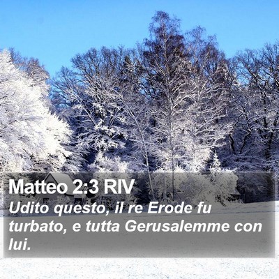 Matteo 2:3 RIV Bible Verse Image