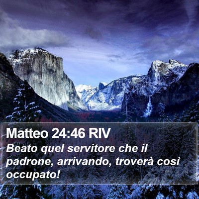 Matteo 24:46 RIV Bible Verse Image