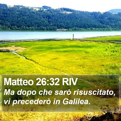 Matteo 26:32 RIV Bible Verse Image