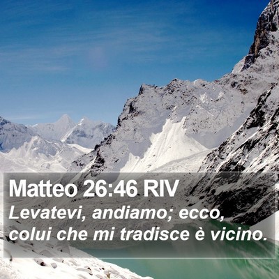 Matteo 26:46 RIV Bible Verse Image