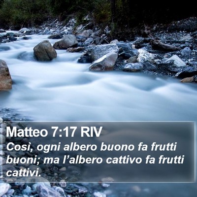 Matteo 7:17 RIV Bible Verse Image