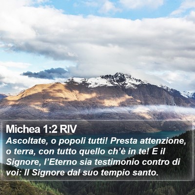 Michea 1:2 RIV Bible Verse Image
