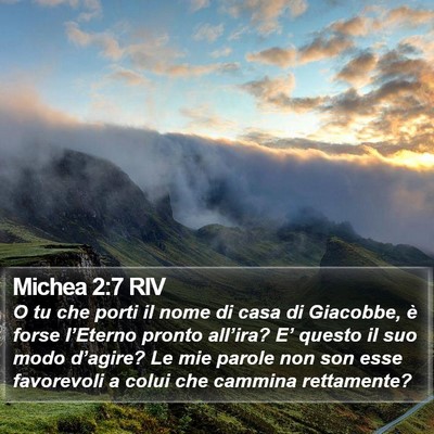 Michea 2:7 RIV Bible Verse Image