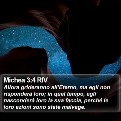 Michea 3:4 RIV Bible Verse Image