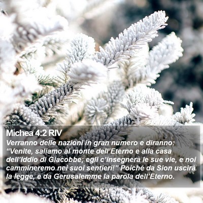 Michea 4:2 RIV Bible Verse Image