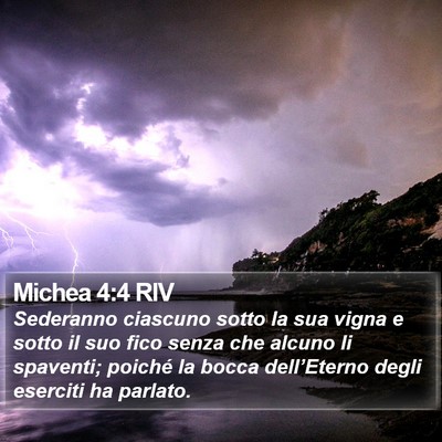 Michea 4:4 RIV Bible Verse Image