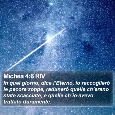 Michea 4:6 RIV Bible Verse Image