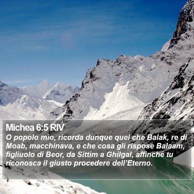 Michea 6:5 RIV Bible Verse Image