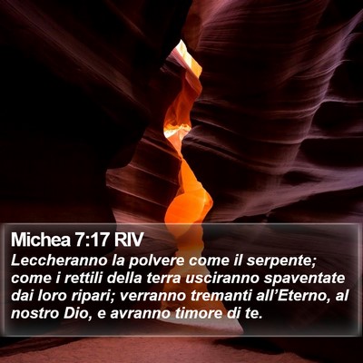 Michea 7:17 RIV Bible Verse Image