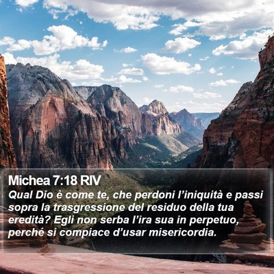 Michea 7:18 RIV Bible Verse Image