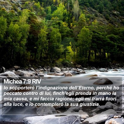 Michea 7:9 RIV Bible Verse Image