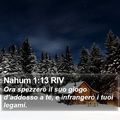 Nahum 1:13 RIV Bible Verse Image
