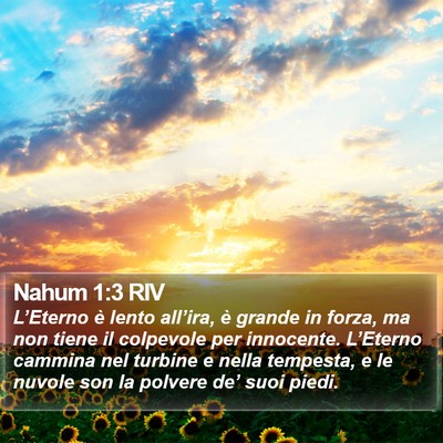 Nahum 1:3 RIV Bible Verse Image