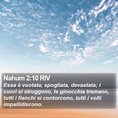 Nahum 2:10 RIV Bible Verse Image