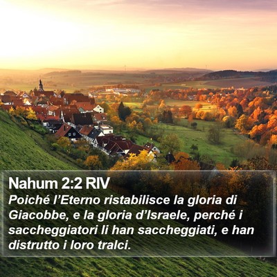 Nahum 2:2 RIV Bible Verse Image