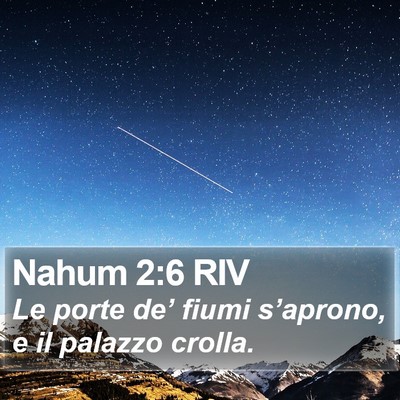 Nahum 2:6 RIV Bible Verse Image
