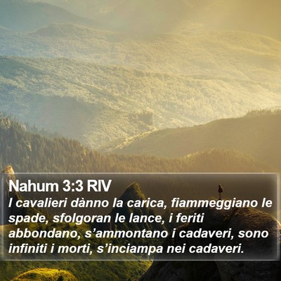 Nahum 3:3 RIV Bible Verse Image