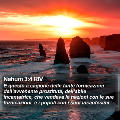 Nahum 3:4 RIV Bible Verse Image