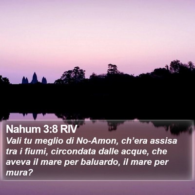 Nahum 3:8 RIV Bible Verse Image