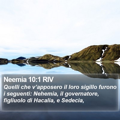 Neemia 10:1 RIV Bible Verse Image