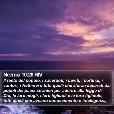 Neemia 10:28 RIV Bible Verse Image