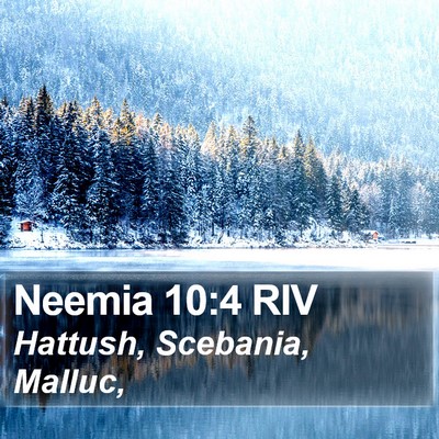 Neemia 10:4 RIV Bible Verse Image