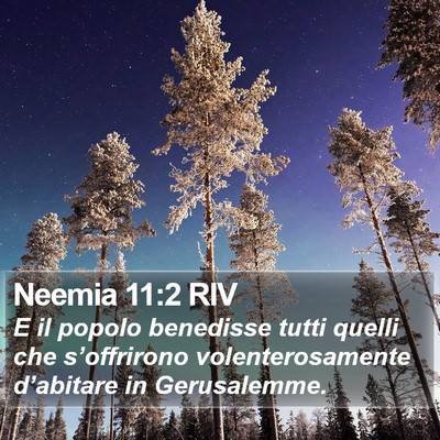 Neemia 11:2 RIV Bible Verse Image