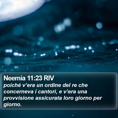 Neemia 11:23 RIV Bible Verse Image