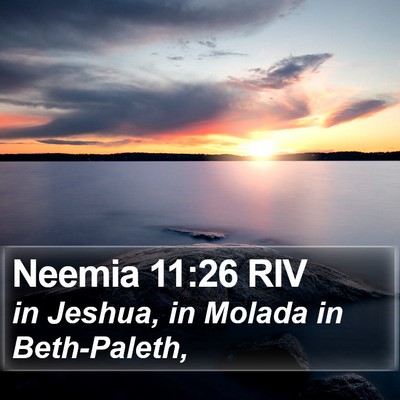 Neemia 11:26 RIV Bible Verse Image