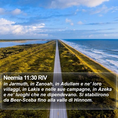 Neemia 11:30 RIV Bible Verse Image