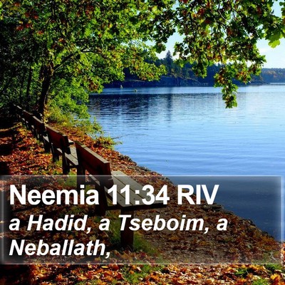 Neemia 11:34 RIV Bible Verse Image
