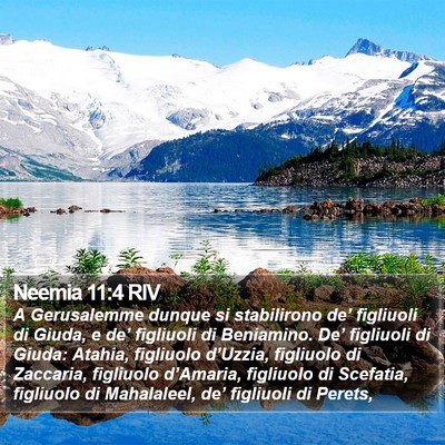 Neemia 11:4 RIV Bible Verse Image