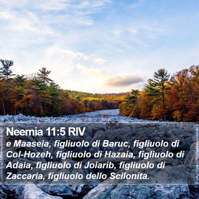 Neemia 11:5 RIV Bible Verse Image
