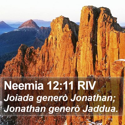 Neemia 12:11 RIV Bible Verse Image