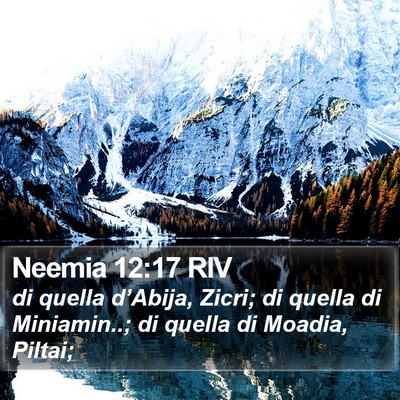 Neemia 12:17 RIV Bible Verse Image