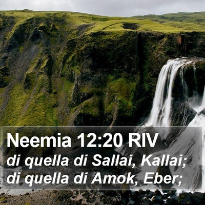 Neemia 12:20 RIV Bible Verse Image