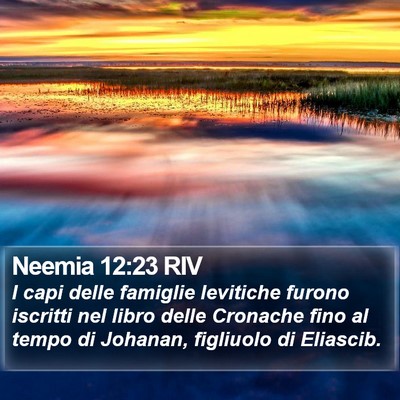 Neemia 12:23 RIV Bible Verse Image