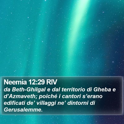 Neemia 12:29 RIV Bible Verse Image