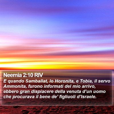 Neemia 2:10 RIV Bible Verse Image
