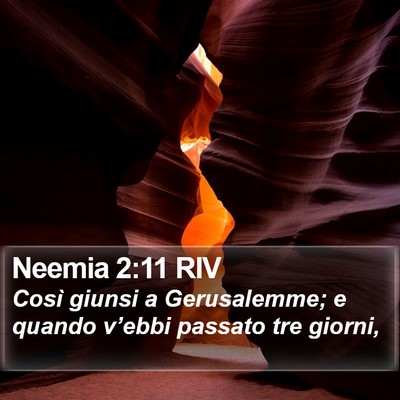 Neemia 2:11 RIV Bible Verse Image