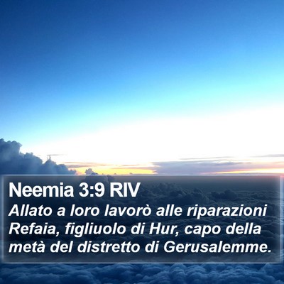 Neemia 3:9 RIV Bible Verse Image