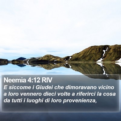 Neemia 4:12 RIV Bible Verse Image
