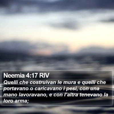 Neemia 4:17 RIV Bible Verse Image