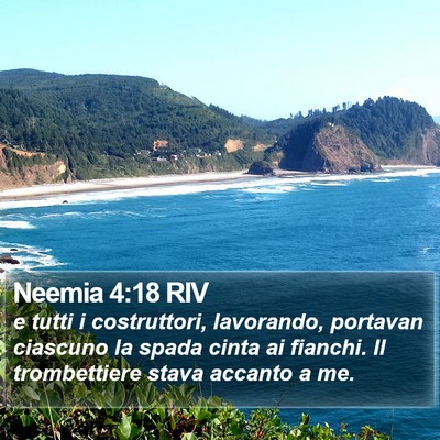 Neemia 4:18 RIV Bible Verse Image